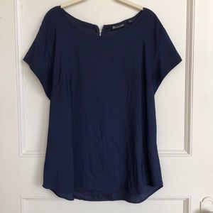 Navy blouse